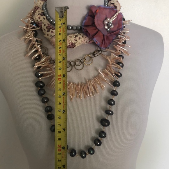 BEAUTIFUL BOHEMIAN STYLE NECKLACE. - Picture 6 of 7